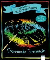 Arena Verlag Honnen, Falko: Mein schönster Krickel-Kratz-Malblock  Spannende Fahrzeuge