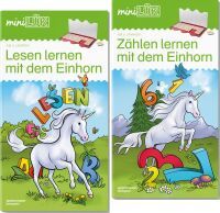 Westermann Lernwelten GmbH miniLÜK Set Zählen und Lesen lernen mit dem Einhorn