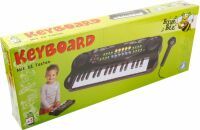 Boogie Bee Elektronisches Keyboard mit Mikrofon, Länge 43 cm