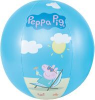 Happy People 16264 Peppa Pig Wasserball, aufgeblasen ca. 29 cm,