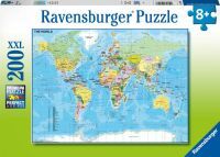 Ravensburger 12890 Puzzle Die Welt 200 Teile XXL