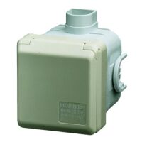 Mennekes 4125 - Gray - IP44 - 400 V - 16 A - 50 - 60