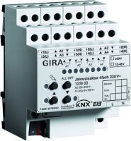 GIRA Jalousieaktor 4fach REG KNX/EIB 230V AC 103900