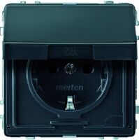 MERTEN MEG2310-7214 - Type F - Anthracite - IP44 - 250 V - 16 A - 1 pc(s)