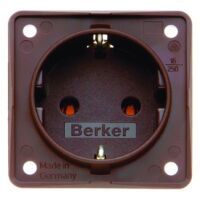 Berker SCHUKO-STECKDOSE BRAUN (0947782501 B.MOBIL)