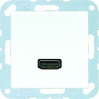 JUNG MA A 1112 WW - HDMI - -5 - 45 °C - White - Thermoplastic