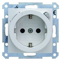 Berker 47088989 - Type F - White - Thermoplastic - IP20 - 250 V - 16 A