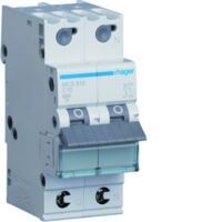 Hager LS-SCHALTER 1P+N 10A-C6KA 2PLE (MCS510 QUICK CONNECT)