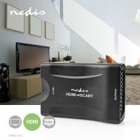 Nedis HDMI Converter| Eingang| SCART Buchse| 1-Weg| 1080p| 1.2 Gbps| ABS|