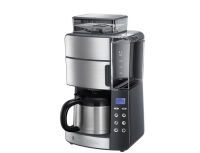 Russell Hobbs Grind and Brew Thermal Carafe - Combi coffee maker - 1 L - Coffee beans - Built-in grinder - Black,Stainless steel