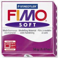STAEDTLER FIMO soft - Modelling clay - Purple - 110 °C - 30 min - 56 g - 55 mm