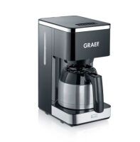 Graef FK 412 - Drip coffee maker - 1 L - 900 W - Black,Stainless steel