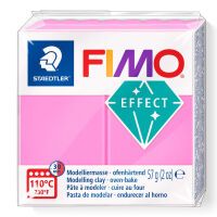STAEDTLER FIMO 8010 - Modelling clay - Fuchsia - Adults - 1 pc(s) - Neon fuchsia - 1 colours