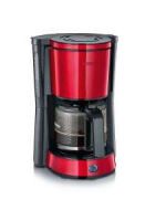 Severin KAFFEEMASCHINE 10TASSEN  1000W (KA 4817 GLAS  ED/ROT)