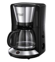 Russell Hobbs 24010-56 - Drip coffee maker - 1.25 L - Ground coffee - Black