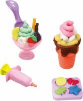 Creathek Knet-Set Eiscreme, 10 Teile