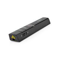 Nedis Presenter / Laserpointer-Reichweite bis zu: 100 m / Drahtlose Reichweite bis zu: 30 m / Schwarz