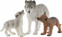 schleich® Wild Life 42472 Wolfsmutter mit Welpen