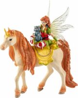 Schleich bayala Fairy Marween with glitter unicorn - Multicolor