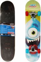 VEDES Großhandel GmbH - Ware New Sports Skateboard Cyclops, LED Räder, 78 cm