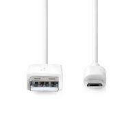 Nedis USB-KABEL  USB 2.0 (CCGB60500WT10)