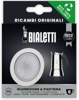 BIALETTI 1Dichtung Sil.+Filter ES 6Ta