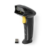 Nedis Barcodescanner / Laser / Wireless / 1D Linear / Batteriebetrieben / Stromversorgung über USB / USB Dongle