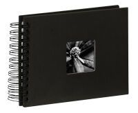 Hama Spiral Album "Fine Art" - black - 17x22/50 - Black - 10 x 15 - 13 x 18 - 170 mm - 220 mm