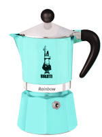 Bialetti Rainbow - 0.13 L - Aluminium - Thermoplastic - Blue - 170 mm - 7.2 cm