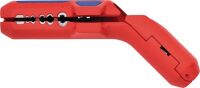 KNIPEX ErgoStrip - Protective insulation - 93 g - Blue - Red