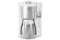 MELITTA 1025-17 - Drip coffee maker - 1.25 L - 1080 W - Silver - White