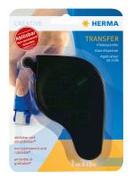 HERMA Glue dispenser Transfer - removable - black - 15 m - 15 m - Black