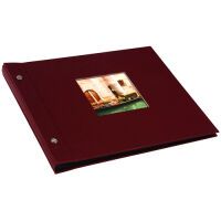 Goldbuch Bella Vista bord. 30x25 Schraubalbum 40 schwarze Seiten Archivierung -Fotoalben-