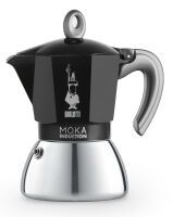 Bialetti Espressokanne New Moka Induktion 6 Tassen Schwarz