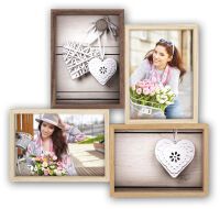 Zep Montreaux 4Q - Multicolour - Multi picture frame - Wall - 10 x 15 cm - Rectangular - Landscape