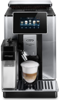 De Longhi PrimaDonna ECAM610.74.MB - 2.2 L - Coffee beans - Built-in grinder - 1450 W - Black - Stainless steel