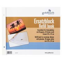 Goldbuch Ersatzblock       29x24 30 Seiten weiß + Schrauben 83075 Archivierung -Fotoalben-