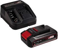 Einhell PXC-Starter-Kit - Battery & charger set - 2.5 Ah - 18 V - Black,Red - 0.83 h - 200 - 250 V