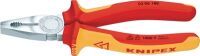 KNIPEX 03 06 160 - Lineman's pliers - 1.6 cm - Steel - Plastic - Red/Orange - 16 cm