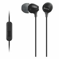 Sony MDR-EX15AP - Headset - In-ear - Calls & Music - Black - Binaural - 1.2 m