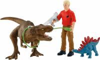 Schleich Dinosaurs         41465 Tyrannosaurus Rex Angriff Schleich