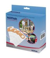 Nilfisk 81943048 - Dust bag - White - Nilfisk - 18451121 18451119 18451120 18451122 18451126 18451124 18451131 18451129 18451130 18451136 18451134... - 4 pc(s) - 4 pc(s)