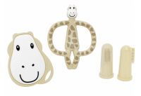 MATCHSTICK MONKEY Beißring "Gigi Giraffe" Starter Set 4-teilig