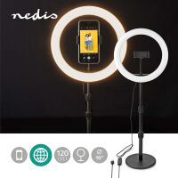 Nedis RINGLICHT M.USB TISCHST.  26CM (RLSTND200BK       SW)