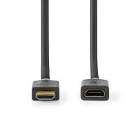 Nedis High Speed??HDMI Kabel mit Ethernet| HDMI Stecker| Buchse| 4Ka60Hz| - Cable - Digital/Display/Video