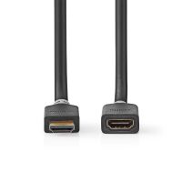 Nedis High Speed ​​HDMI ™ Kabel mit Ethernet / HDMI™ Stecker / HDMI™ Ausgang / 8K@60Hz / eARC / 48 Gbps / 1.00 m / Rund / PVC / Anthrazit / Box