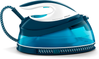 Philips GC7840/20 - 2400 W - 6.5 bar - 1.5 L - 120 g/min - SteamGlide soleplate - Blue - White