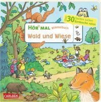 Carlsen Verlag GmbH Hör mal (Soundbuch): Wimmelbuch: Wald und Wiese