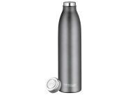 Thermos Isolier-Trinkflasche TC Bottle 0.75 Liter grau matte Optik doppelwandiger