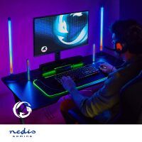 Nedis Spiellicht / RGB / Batteriebetrieben / Benutzt für: Desktop / Notebook / Schwarz